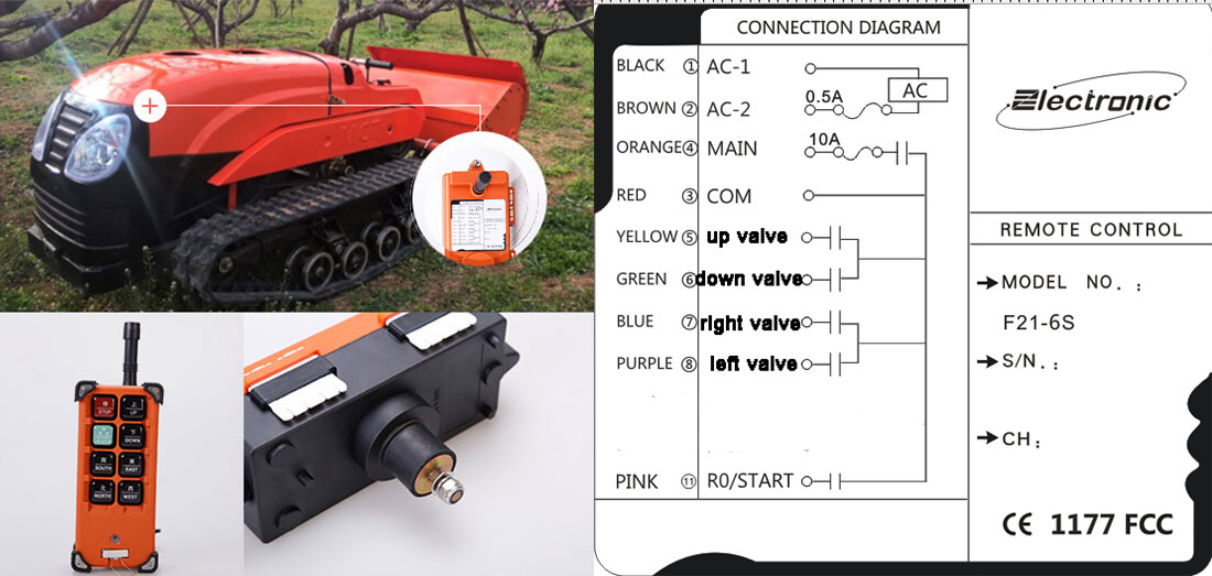 small agriculture tractor